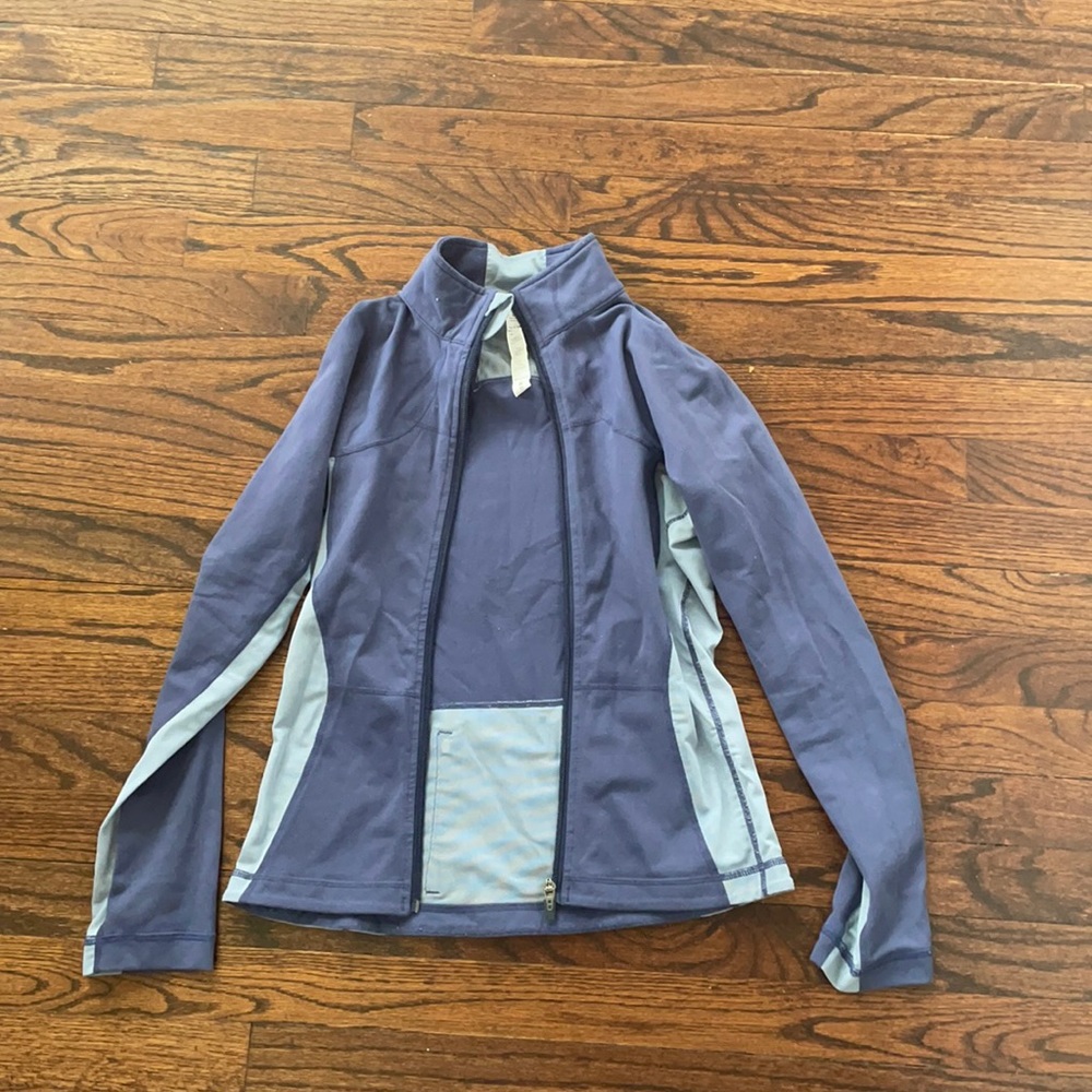 Lululemon Blue mesh jacket